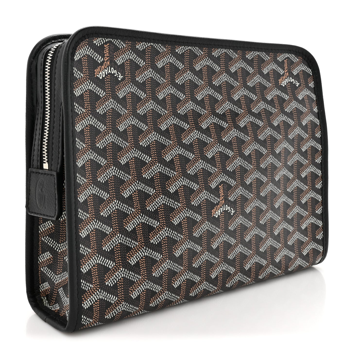 Goyardine Jouvence MM Toiletry Pouch Black