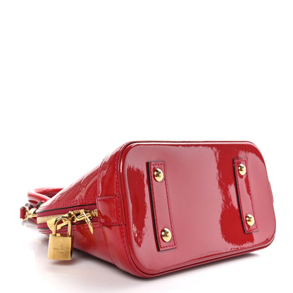 Louis Vuitton Vernis Alma BB Pomme D'Amour 4 of 9