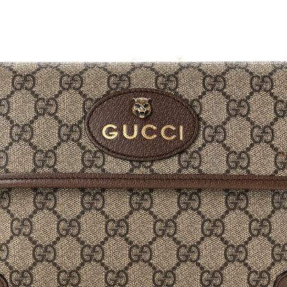 Gucci GG Supreme Monogram Neo Vintage Web Belt Bag Brown 8 of 11