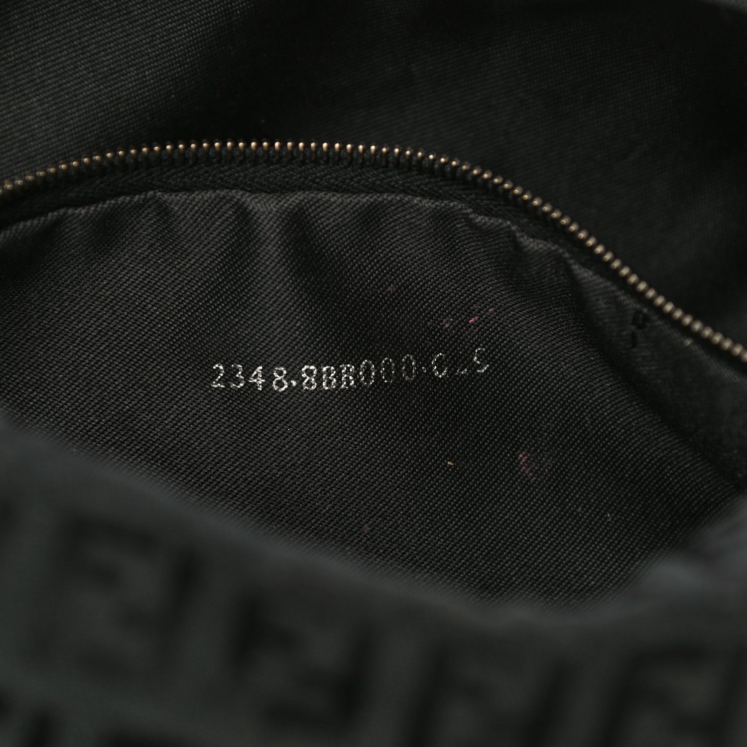 Fendi Zucchino Baguette Black 6 of 16