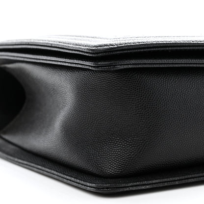 Chanel Caviar Quilted New Medium Boy Flap Black 9 of 13