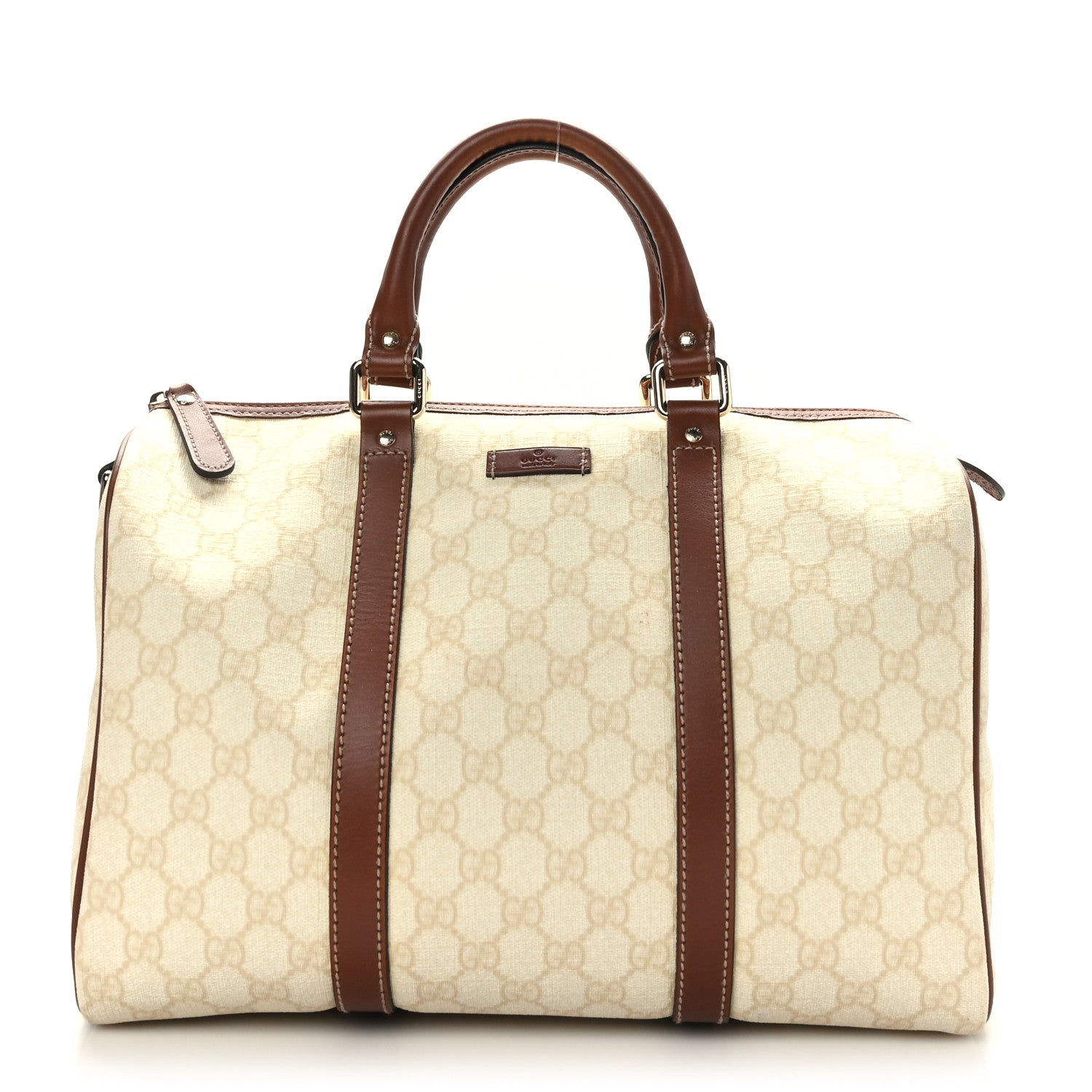 Gucci GG Plus Monogram Medium Joy Boston Tan 1 of 11
