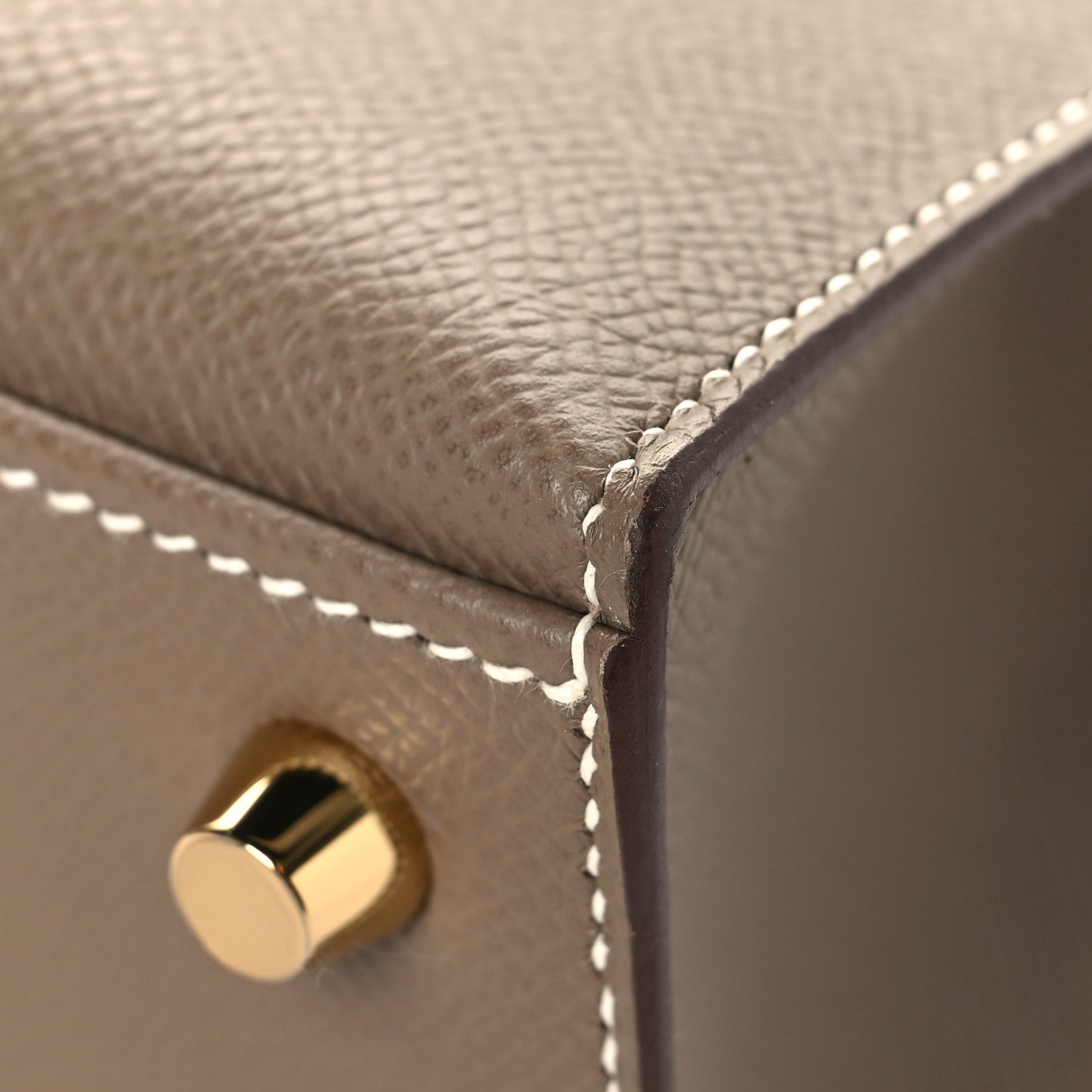 Hermes Epsom Kelly Sellier 25 Etoupe 12 of 13