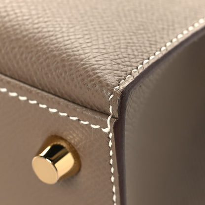 Hermes Epsom Kelly Sellier 25 Etoupe 12 of 13