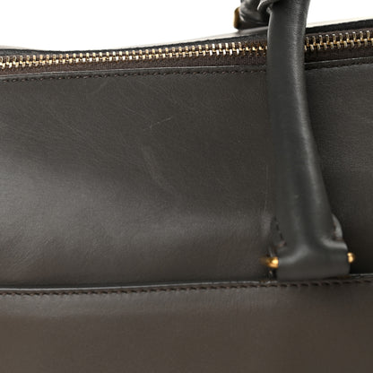 Saint Laurent Calfskin Classic Duffle 12 Earth 11 of 16