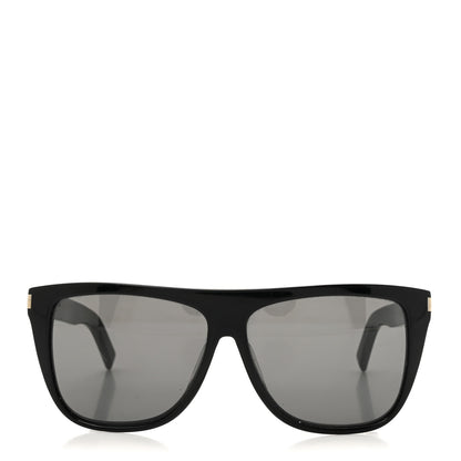 Saint Laurent Acetate SL1 Sunglasses Black 2 of 7