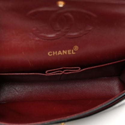 Chanel Lambskin Quilted Medium Double Flap Black 5 of 12