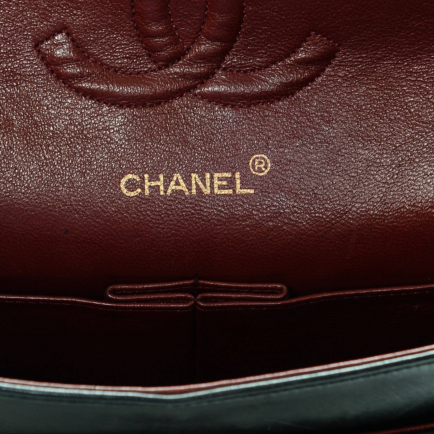 Chanel Lambskin Quilted Medium Double Flap Black 6 of 8