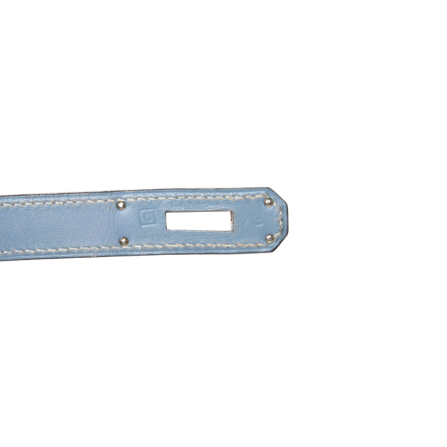 Box Birkin 35 Blue Jean