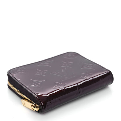 Louis Vuitton Vernis Zippy Coin Purse Wallet Amarante 4 of 8