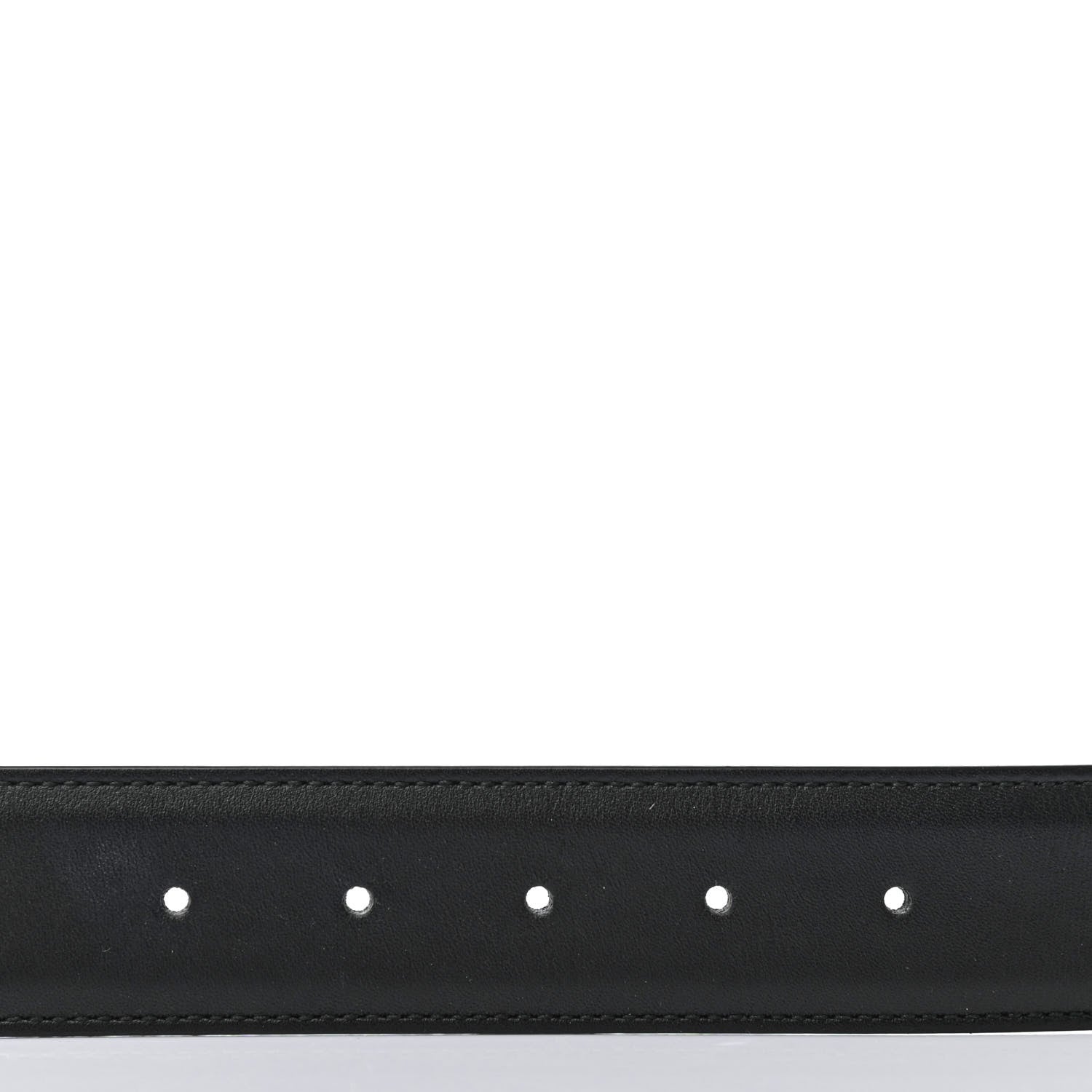 Gucci Calfskin Interlocking G 37mm Belt 85 34 Black 4 of 4