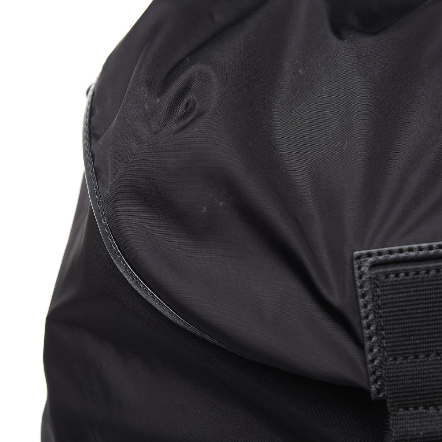 Nylon Logo Star Backpack Black