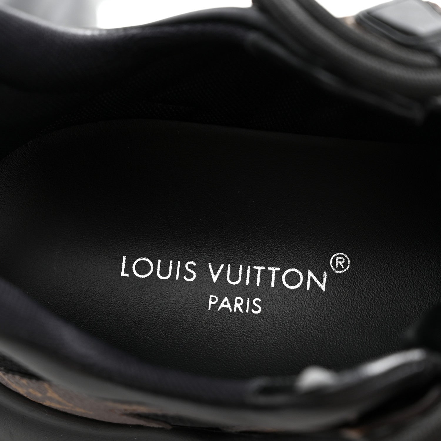 Louis Vuitton Calfskin Patent Monogram LV Archlight Sneakers 37 Black 8 of 9