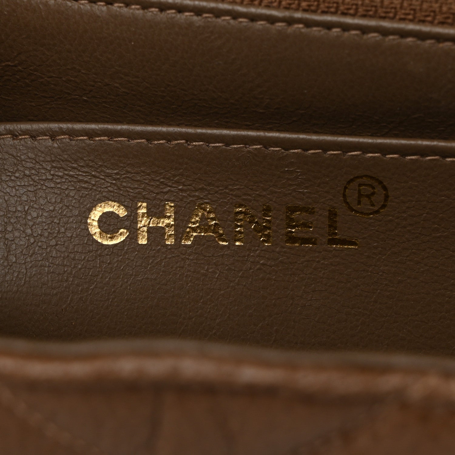 Chanel Caviar Quilted Small Single Flap Brown 6 of 10