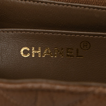 Chanel Caviar Quilted Small Single Flap Brown 6 of 10