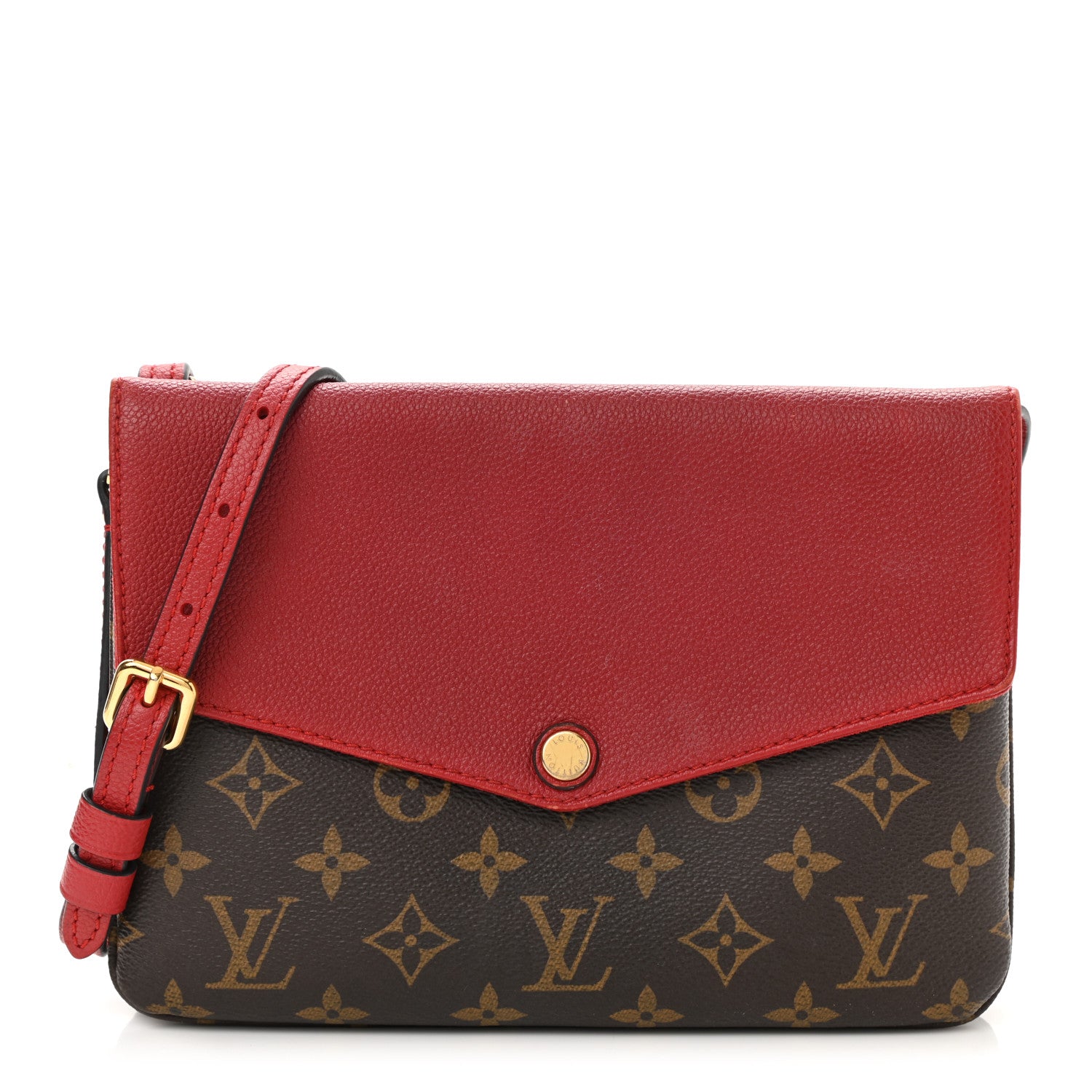 Louis Vuitton Monogram Twice Pochette Cherry 1 of 8