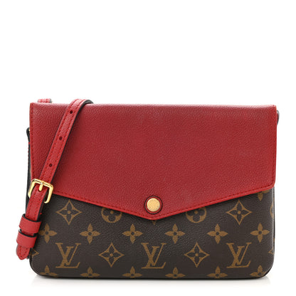 Louis Vuitton Monogram Twice Pochette Cherry 1 of 8