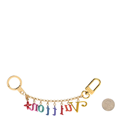 Louis Vuitton New Wave Key Chain Bag Charm Multicolor 2 of 4