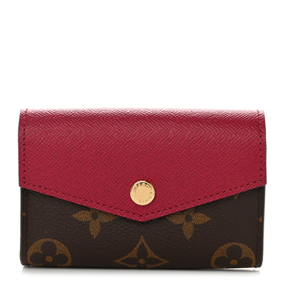 Louis Vuitton LOUIS VUITTON Monogram Sarah Multicartes Fuchsia 1 of 7