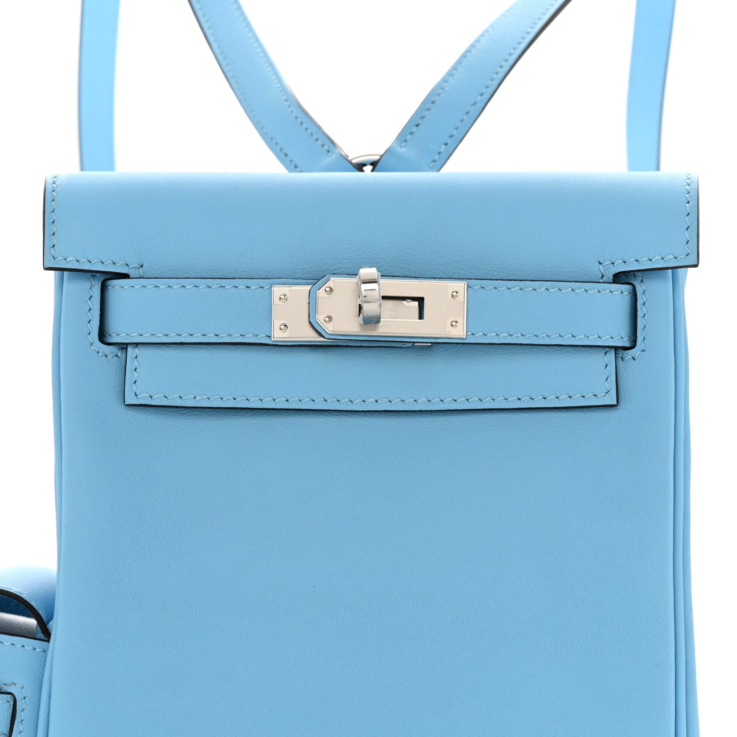 Hermes Swift Kelly Jump Backpack Celeste 9 of 12