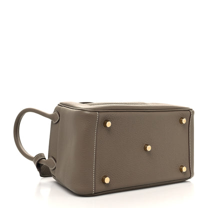 Hermes Taurillon Clemence Lindy 26 Etoupe 4 of 13