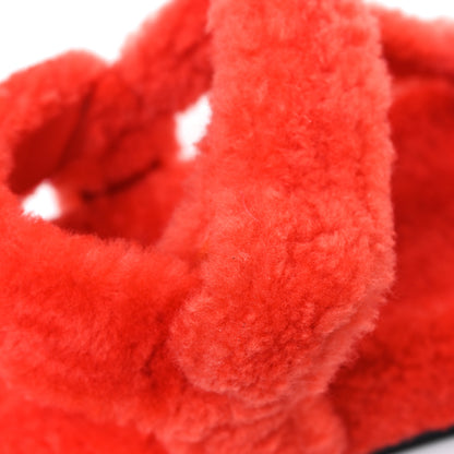 Fendi Shearling FF Fendi Feel Sandals 41 Georgia Georgia Scuro 8 of 8