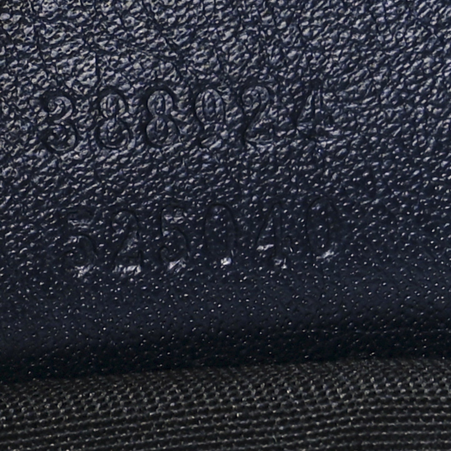 GG Plus Monogram Medium Flat Messenger Bag Navy