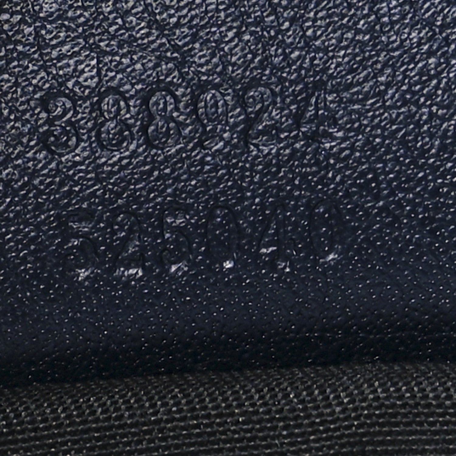 Gucci GG Plus Monogram Medium Flat Messenger Bag Navy 7 of 13