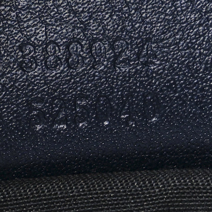 Gucci GG Plus Monogram Medium Flat Messenger Bag Navy 7 of 13