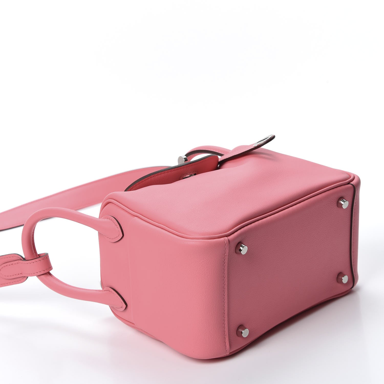 Hermes Swift Mini Lindy 20 Rose Ete 3 of 9