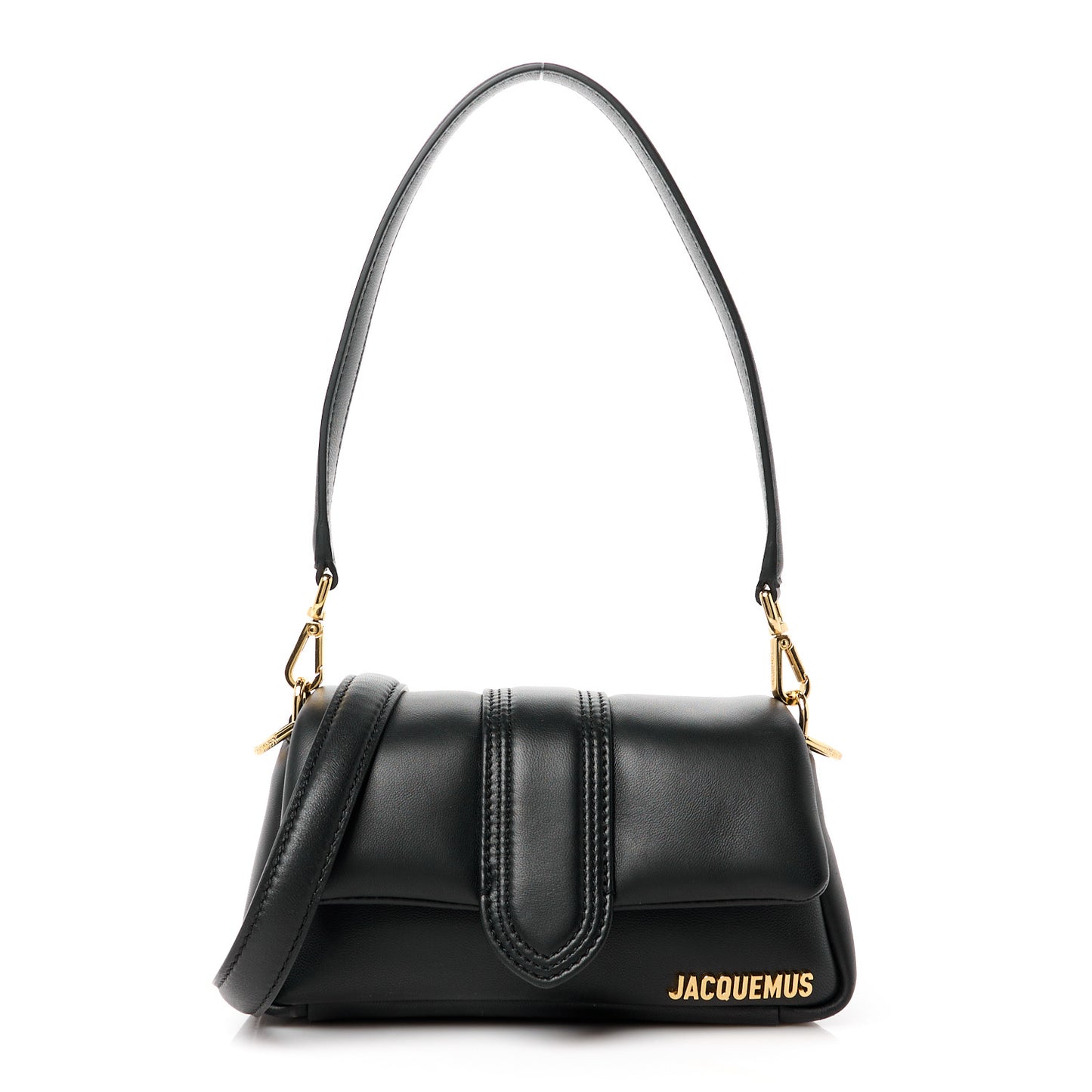 Padded Lambskin Le Petit Bambimou Black