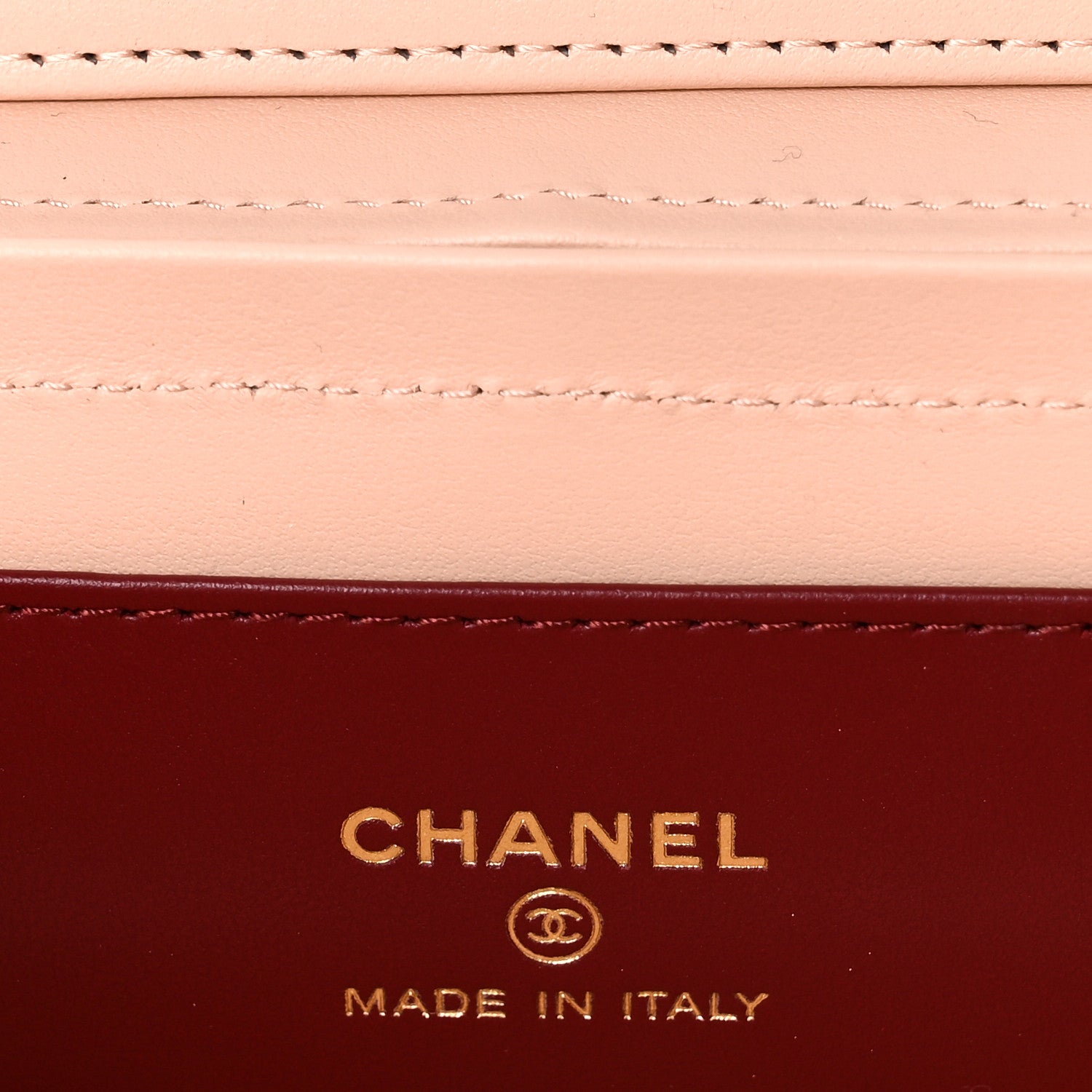 Chanel Shiny Caviar Preppy Coco Long Vanity With Strap Light Pink 6 of 12