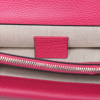 Gucci Pebbled Calfskin Embellished Guccify Small Dionysus Shoulder Bag Rosa 6 of 10