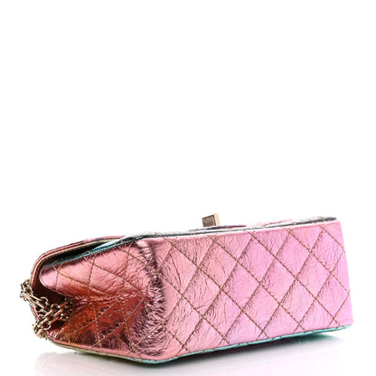 Chanel Metallic Goatskin Quilted Mini 2.55 Reissue Flap Multicolor 4 of 11