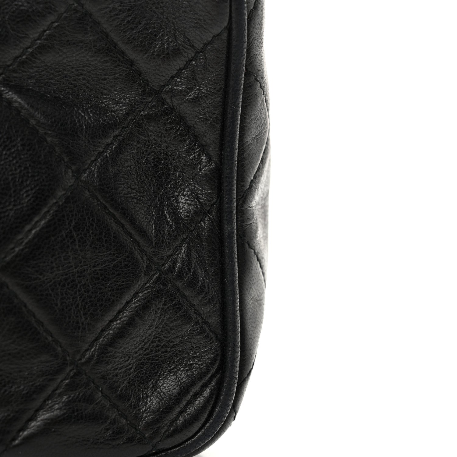 Chanel Lambskin Quilted Tassel Camera Case Black 13 of 13