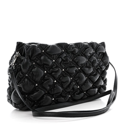 Valentino Garavani Nappa Spikeme Clutch Black 3 of 9