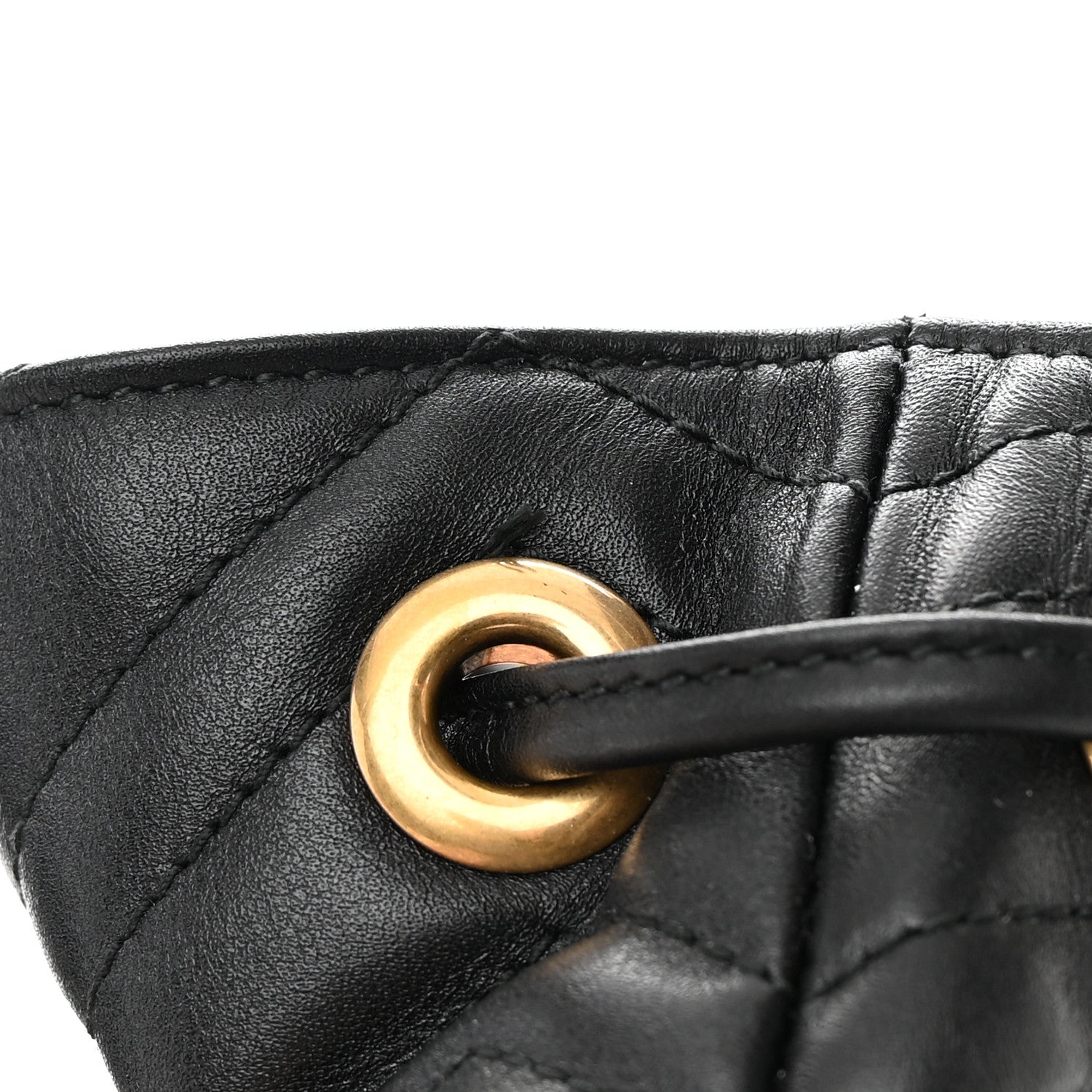 Gucci Calfskin Matelasse GG Marmont Flap Backpack Black 14 of 18
