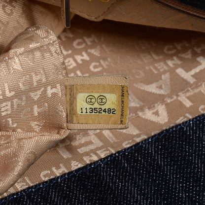 Chanel Denim XL Coco Cabas Tote Blue 8 of 10