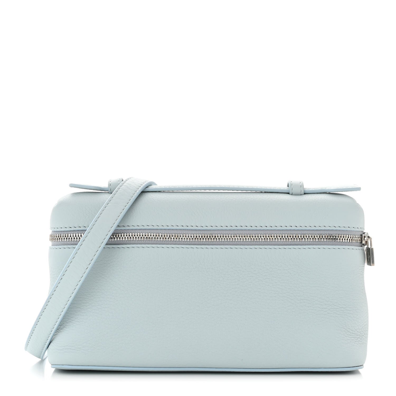 Loro Piana Tender Calfskin L19 Extra Pocket Pouch Minty Breeze