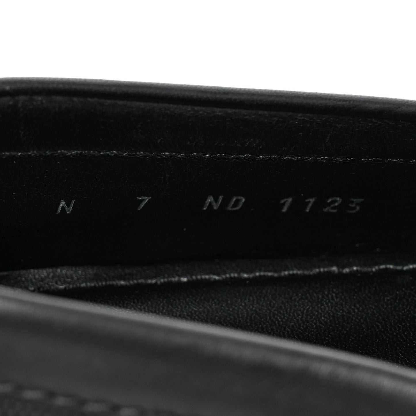 Damier Infini Hockenheim Moccasin Loafers 7 Onyx