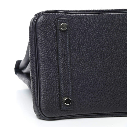 Hermes Togo Birkin 30 Indigo 5 of 9