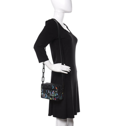 Louis Vuitton Monogram Eclipse Flower Print Mini Soft Trunk 2 of 12