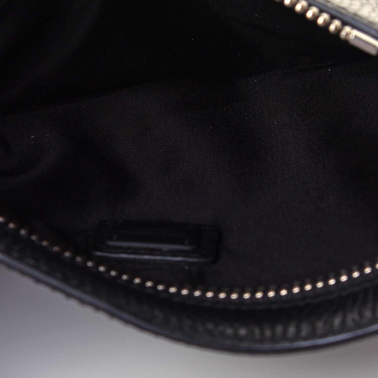 Dolce & Gabbana Grained Calfskin Palermo Angular Multi-Zip Flat Belt Bag Black 5 of 5