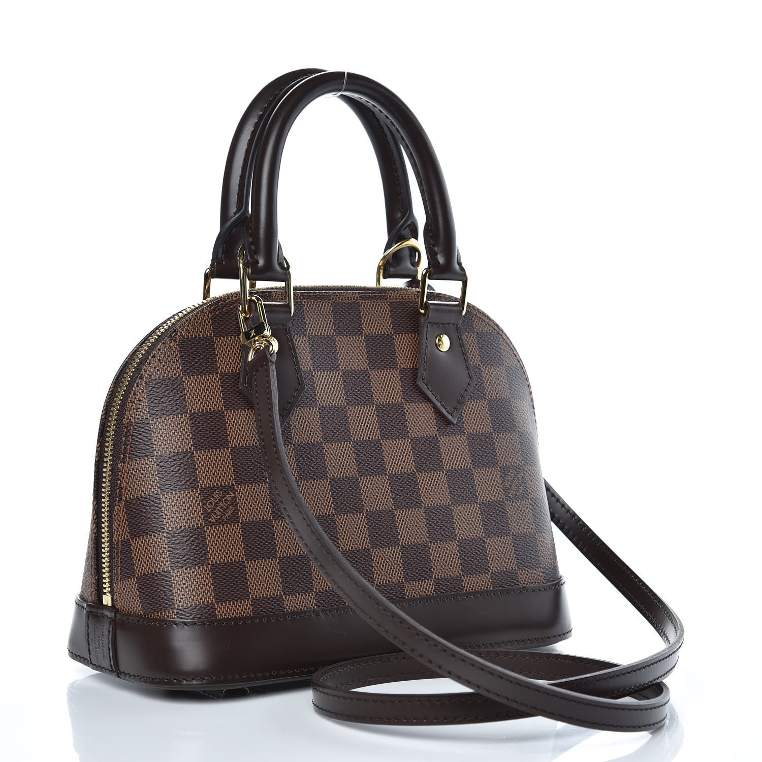 Louis Vuitton Damier Ebene Alma BB 3 of 9
