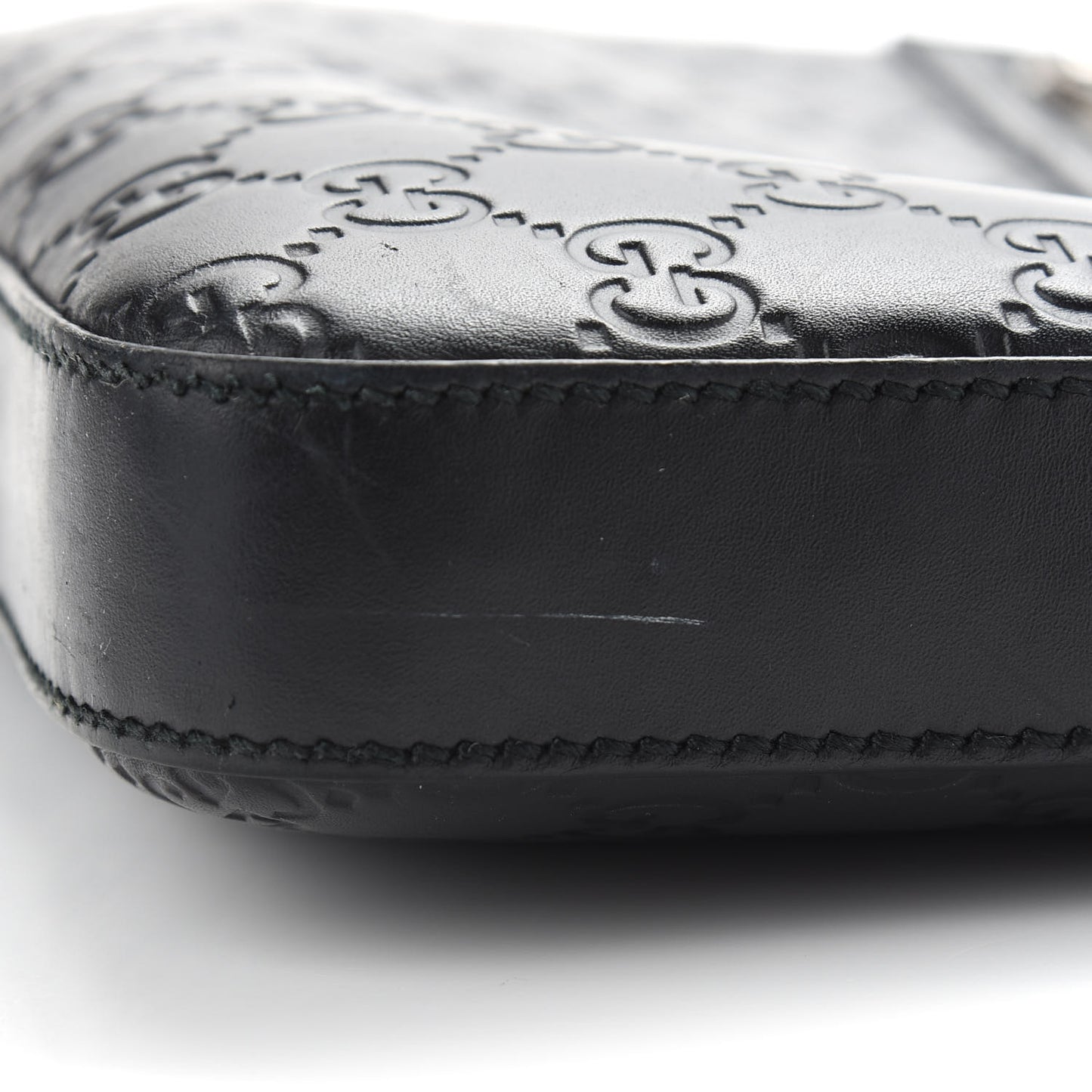 Guccissima Signature Small Messenger Bag Black