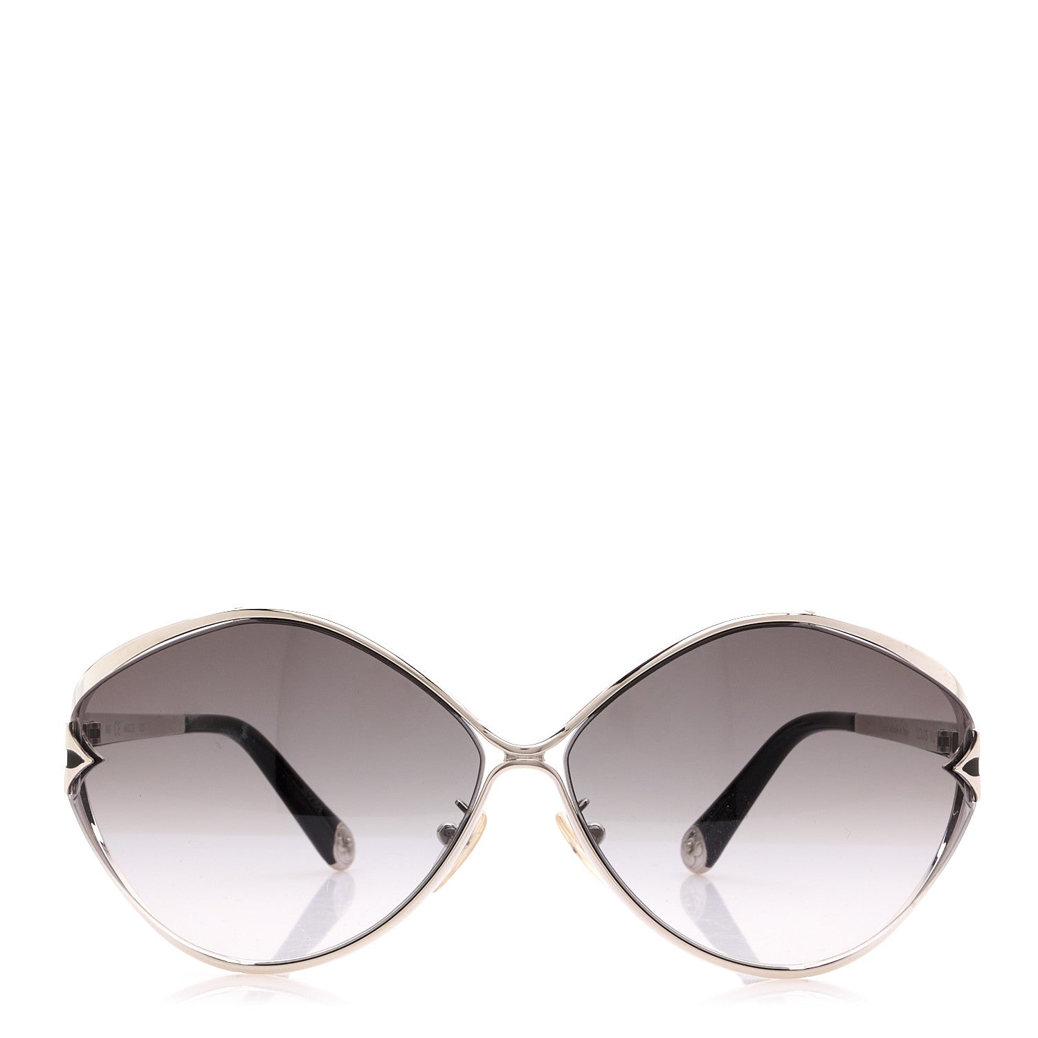 Louis Vuitton Laurel Round Sunglasses Z0411U Silver 3 of 7
