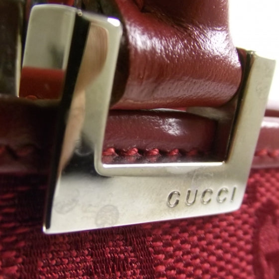 Gucci Monogram Bardot Red 8 of 11