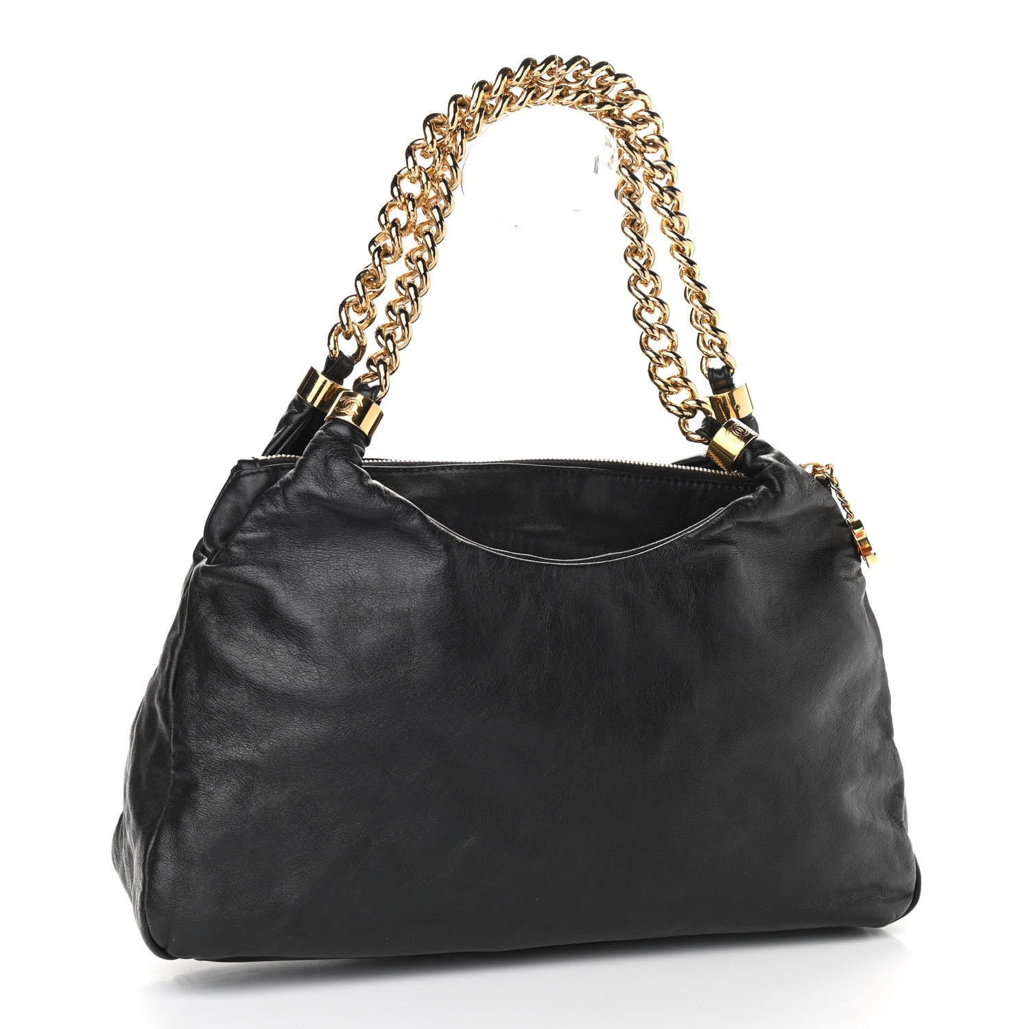 Chanel Calfskin Rodeo Drive Hobo Black 3 of 12