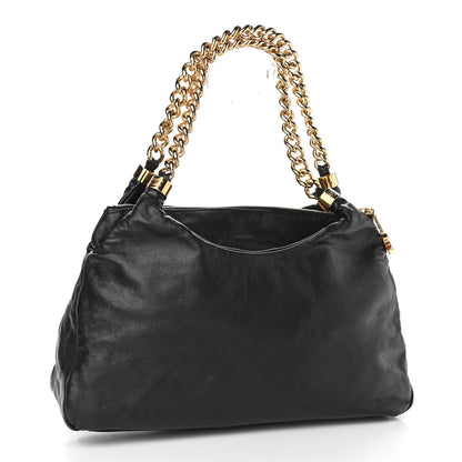 Chanel Calfskin Rodeo Drive Hobo Black 3 of 12