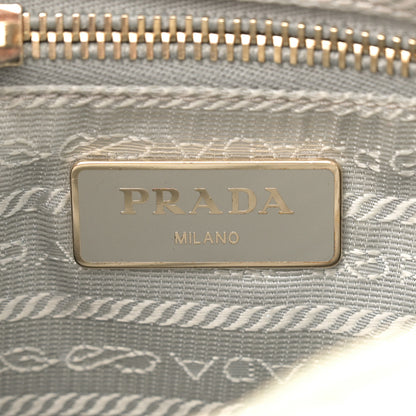 Prada Nappa Re-Nylon Triangle Quilted Patchwork System Shoulder Bag Acqua 6 of 15